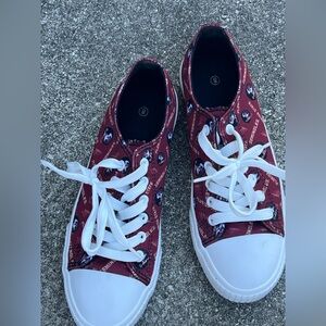 FOCO FSU Florida State Seminoles Patterned Sneakers